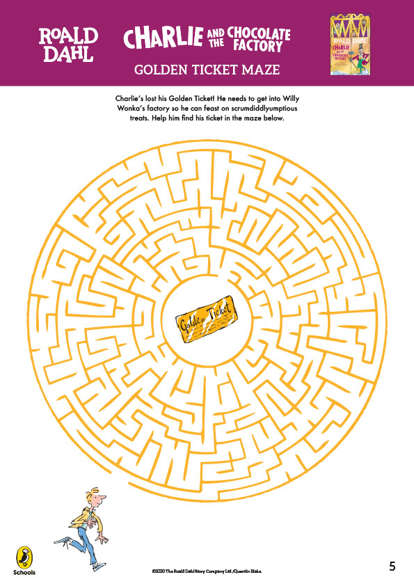 Golden Ticket Maze